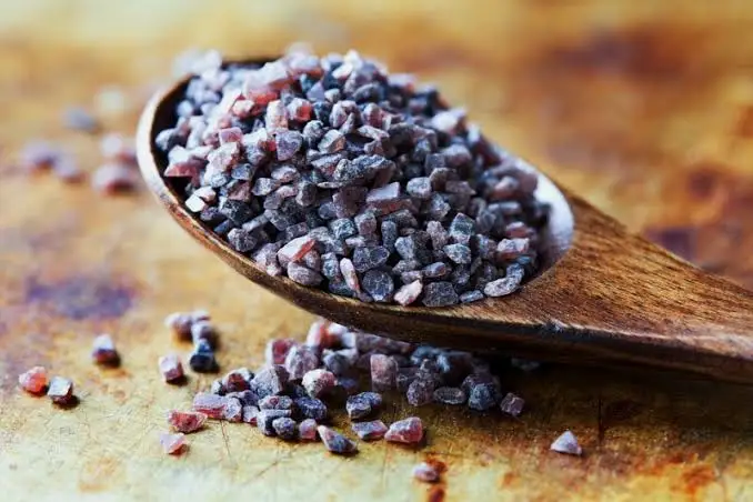 Close view of natural mineral granules